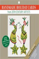 Book cover of Handmade Holiday Cards from 20th-Century Artists by Mary Savig