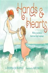 Book cover of Hands & Hearts by Donna Jo Napoli