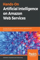Book cover of Hands-On Artificial Intelligence on Amazon Web Services by Subhashini Tripuraneni