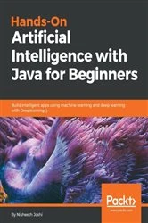 Book cover of Hands-On Artificial Intelligence with Java for Beginners by Nisheeth Joshi