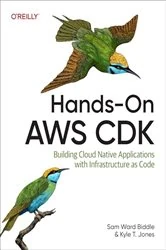 Book cover of Hands-On AWS CDK by Sam Ward Biddle