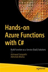 Book cover of Hands-on Azure Functions with C# by Ashirwad Satapathi