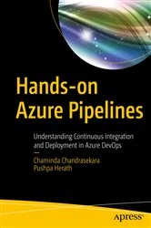 Book cover of Hands-on Azure Pipelines by Chaminda Chandrasekara