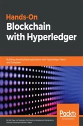 Book cover of Hands-On Blockchain with Hyperledger by Salman Baset