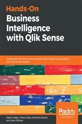 Book cover of Hands-On Business Intelligence with Qlik Sense by Pablo Labbe