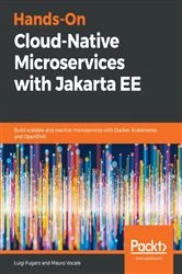 Book cover of Hands-On Cloud-Native Microservices with Jakarta EE by Luigi Fugaro
