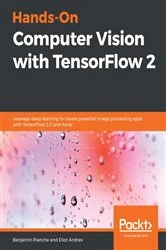 Book cover of Hands-On Computer Vision with TensorFlow 2 by Benjamin Planche