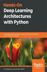 Book cover of Hands-On Deep Learning Architectures with Python by Yuxi (Hayden) Liu