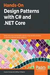 Book cover of Hands-On Design Patterns with C# and .NET Core by Gaurav Aroraa