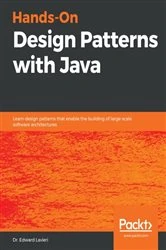 Book cover of Hands-On Design Patterns with Java by Dr. Edward Lavieri