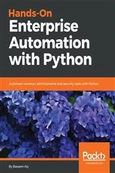 Book cover of Hands-On Enterprise Automation with Python. by Bassem Aly