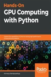 Book cover of Hands-On GPU Computing with Python by Avimanyu Bandyopadhyay