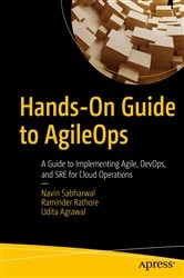 Book cover of Hands-On Guide to AgileOps by Navin Sabharwal