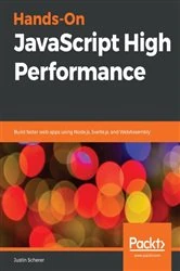 Book cover of Hands-On JavaScript High Performance by Justin Scherer