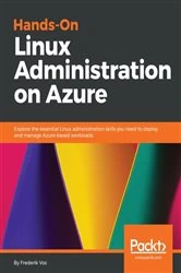 Book cover of Hands-On Linux Administration on Azure by Frederik Vos