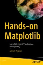 Book cover of Hands-on Matplotlib by Ashwin Pajankar