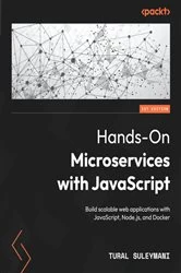 Book cover of Hands-On Microservices with JavaScript by Tural Suleymani