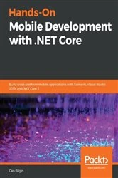 Book cover of Hands-On Mobile Development with .NET Core by Can Bilgin