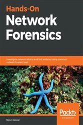 Book cover of Hands-On Network Forensics by Nipun Jaswal