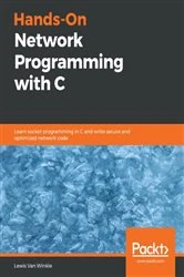 Book cover of Hands-On Network Programming with C by Lewis Van Winkle