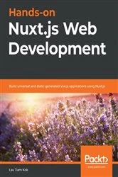 Book cover of Hands-on Nuxt.js Web Development by Lau Tiam Kok