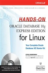Book cover of Hands-On Oracle Database 10g Express Edition for Linux by Steve Bobrowski