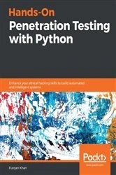 Book cover of Hands-On Penetration Testing with Python by Furqan Khan