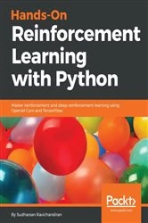 Book cover of Hands-On Reinforcement Learning with Python by Sudharsan Ravichandiran