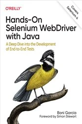 Book cover of Hands-On Selenium WebDriver with Java by Boni Garcia