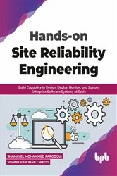 Book cover of Hands-on Site Reliability Engineering by Shamayel Mohammed Farooqui