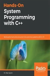 Book cover of Hands-On System Programming with C++ by Dr. Rian Quinn