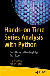 Book cover of Hands-on Time Series Analysis with Python by B V Vishwas