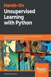 Book cover of Hands-On Unsupervised Learning with Python by Giuseppe Bonaccorso