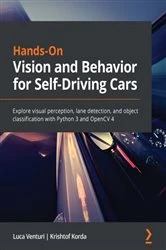 Book cover of Hands-On Vision and Behavior for Self-Driving Cars by Luca Venturi