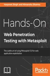 Book cover of Hands-On Web Penetration Testing with Metasploit by Harpreet Singh