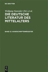 Book cover of Handschriftenregister (2nd ed.) by Wolfgang Stammler