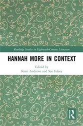 Book cover of Hannah More in Context by Kerri Andrews