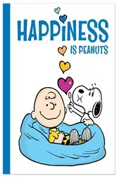 Book cover of Happiness Is Peanuts by Charles  M. Schulz