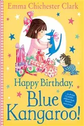 Book cover of Happy Birthday, Blue Kangaroo! (Read Aloud) by Emma Chichester Clark