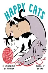 Book cover of Happy Cats by Emi Lenox