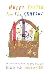 Book cover of Happy Easter from the Crayons by Drew Daywalt