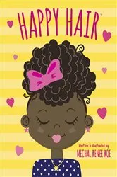 Book cover of Happy Hair by Mechal Renee Roe