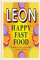 Book cover of Happy Leons: Leon Happy  Fast Food by Rebecca Seal