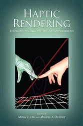 Book cover of Haptic Rendering by Ming C. Lin