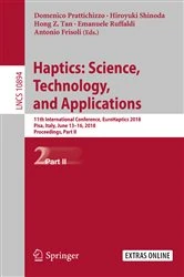 Book cover of Haptics: Science, Technology, and Applications by Domenico Prattichizzo