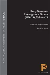 Book cover of Hardy Spaces on Homogeneous Groups by Gerald B. Folland