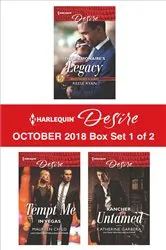 Book cover of Harlequin Desire October 2018 - Box Set 1 of 2 by Unknown