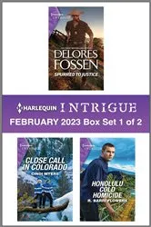 Book cover of Harlequin Intrigue February 2023 - Box Set 1 of 2 by Delores Fossen