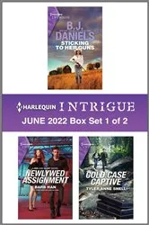 Book cover of Harlequin Intrigue June 2022 - Box Set 1 of 2 by B.J. Daniels