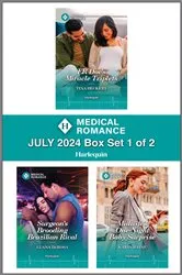 Book cover of Harlequin Medical Romance July 2024 - Box Set 1 of 2 by Tina Beckett